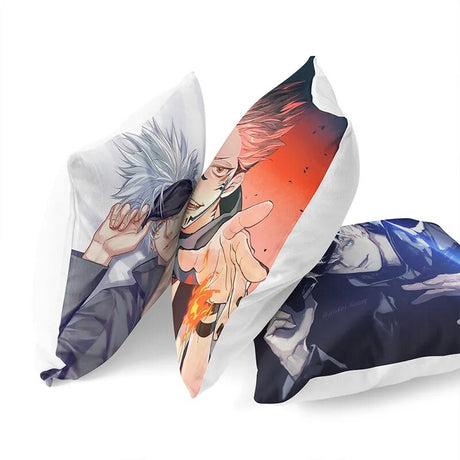 This pillow case will immerse you in the heart battles against cursed spirits. If you are looking for more Jujutsu Kaisen Merch, We have it all!| Check out all our Anime Merch now!