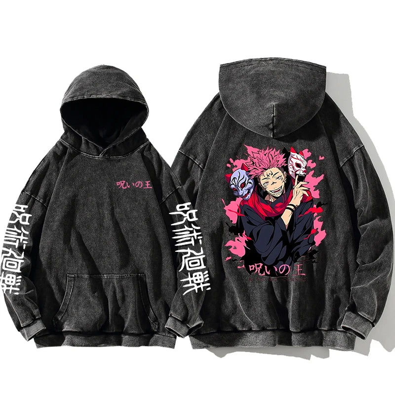 This hoodies captures the magic of Jujutsu Kaisen. If you're looking for more Jujutsu Kaisen merch, we have it all! Check out our anime merch now—free shipping!