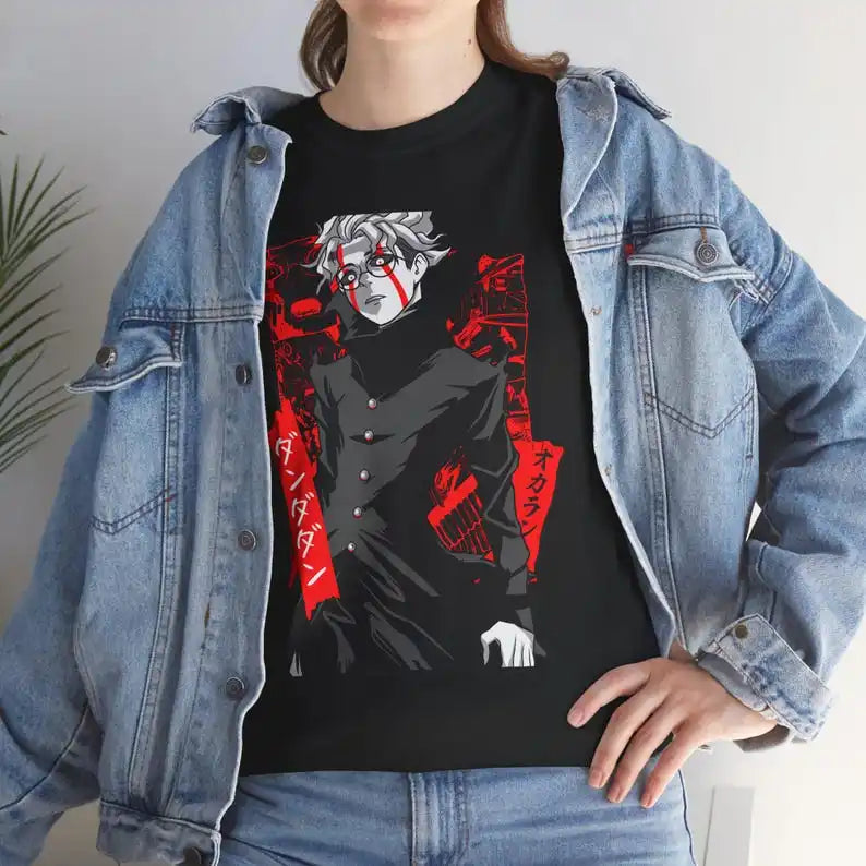 Immerse yourself in this striking Deku Tee, perfect for any Ken Takakura fan. Looking for more Dandadan merch? Explore our full collection of anime merch now!