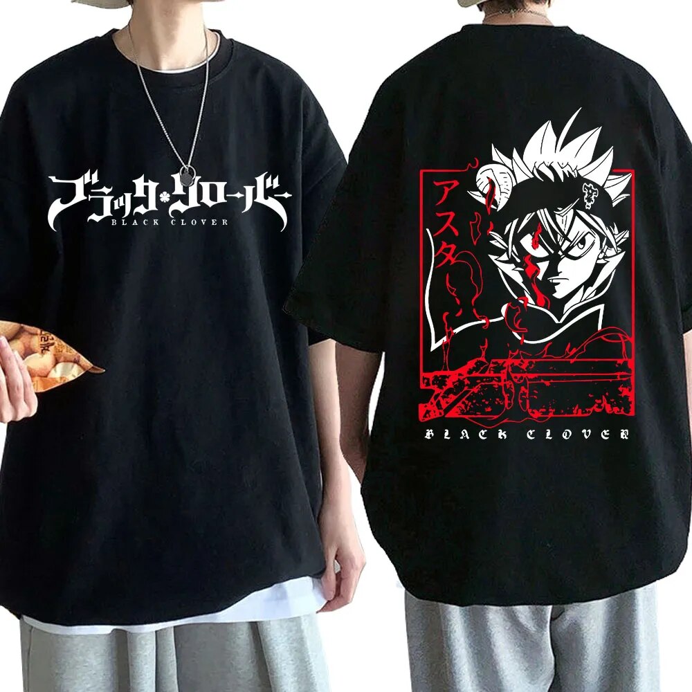 This shirt features iconic emblems & characters from the popular anime series Black Clover. If you are looking for more Black Clover Merch, We have it all!| Check out all our Anime Merch now! 
