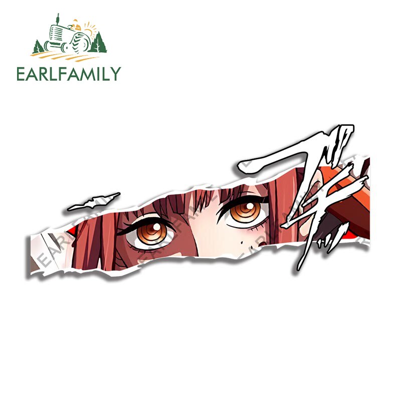 Makima Chainsaw Man Eyes Car Stickers