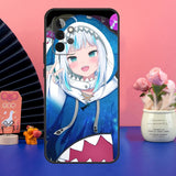 Gawr Gura Hololive Anime Case For Samsung Galaxy A54 A34 A24 A14 A73 A53 A33 A23 A13 A52 A32 A22 A12 A51 A71 Cover, everythinganimee