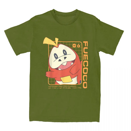 Catch e all with our new Ember Fuecoco Classic Tee | Here at Everythinganimee we have the worlds best anime merch | Free Global Shipping