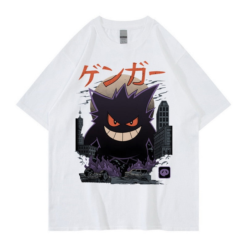 Become the spotlight with our awesome Gengar's Grin Urban Tee | Looking for Anime merch? Here at Everythinganimee we have the best in the world! Free Global Shipping.