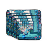 Manga Metropolis Dreams - Anime Nighttime Laptop Sleeve