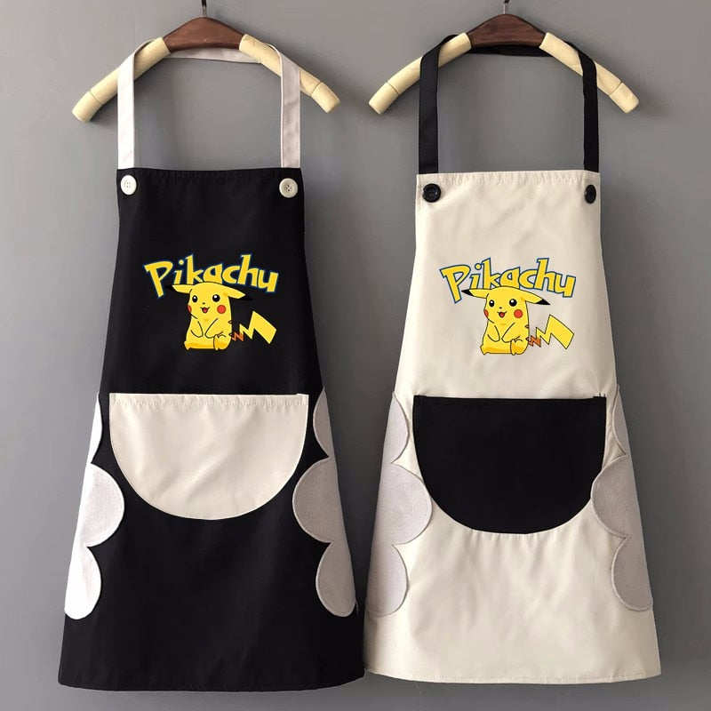 Anime Pokémon Pocket Monster Adult Cooking Baking Apron Cartoon Waterproof Cleaning Tool Household Pinafore Everythinganimee, anime merch, anime gear, anime, anime stuff, buy anime, Manga Otaku Cosplay Japan Animation Shonen Shoujo Seinen Shojo Mecha Fandom Subtitle Dubbed Fanart MyAnimeList MangaStream Studio Ghibli