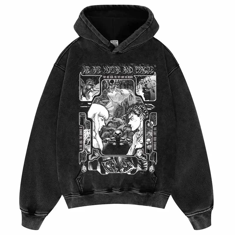 This Hoodie celebrates the beloved Berserk Series, ideal for both Autumn And Winter. | If you are looking for more Berserk Merch, We have it all! | Check out all our Anime Merch now!