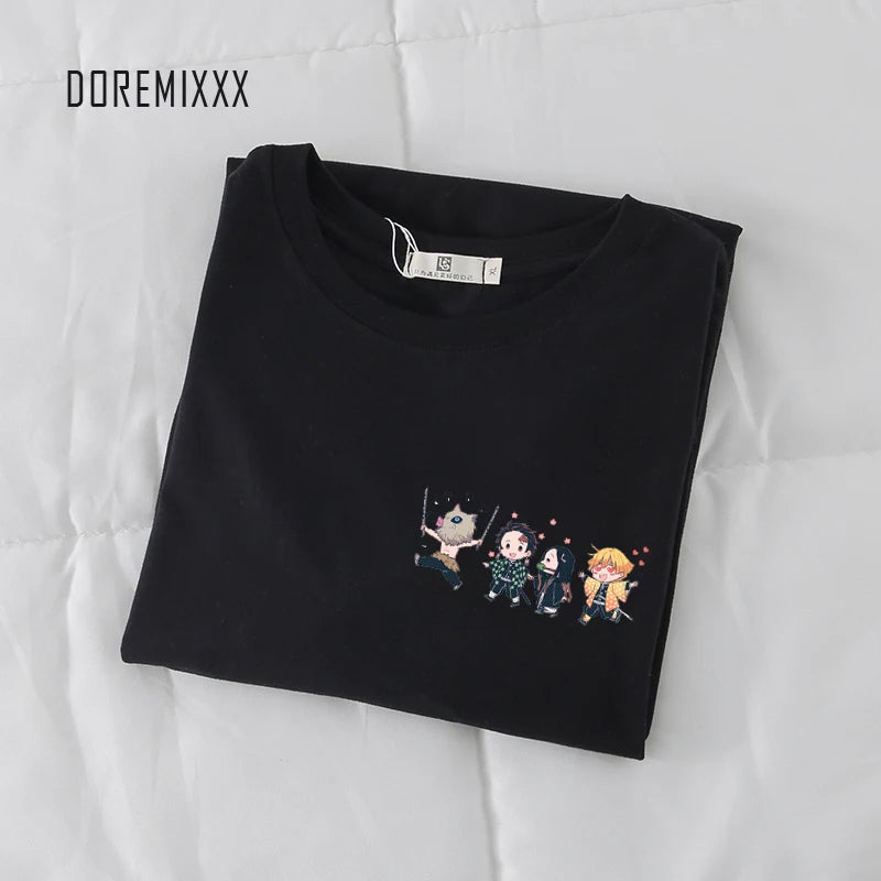 This tee captures the magic of Demon Slayer. If you're looking for more Demon Slayer merch, we have it all! Check out our anime merch now—free shipping!