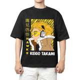 Here at Everythinganimee we have the best anime shirts in the world.
Soar to new heights with this Keigo Takami Hawks tee, showcasing the legendary hero from My Hero Academia! With a striking design of Hawks in bold colors, this shirt is perfect for fans who admire his speed and style.