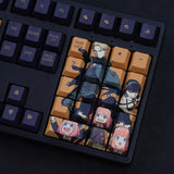 SPY X FAMILY PBT Dye Subbed Keycap Set