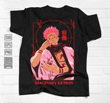 Here at Everythinganimee we have the best anime shirts in the world.
Unleash your inner demon with this striking tee! Featuring a powerful character with vibrant pink hair and an intense gaze, this shirt captures the energy of a legendary anime demon.