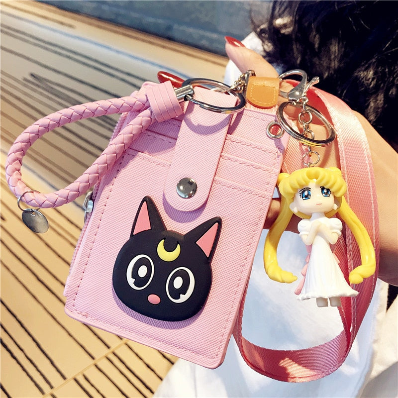 This wallet captures the magic of Luna. If you're looking for more Sailor Moon Luna merch, we have it all! Check out our anime merch now—free shipping!