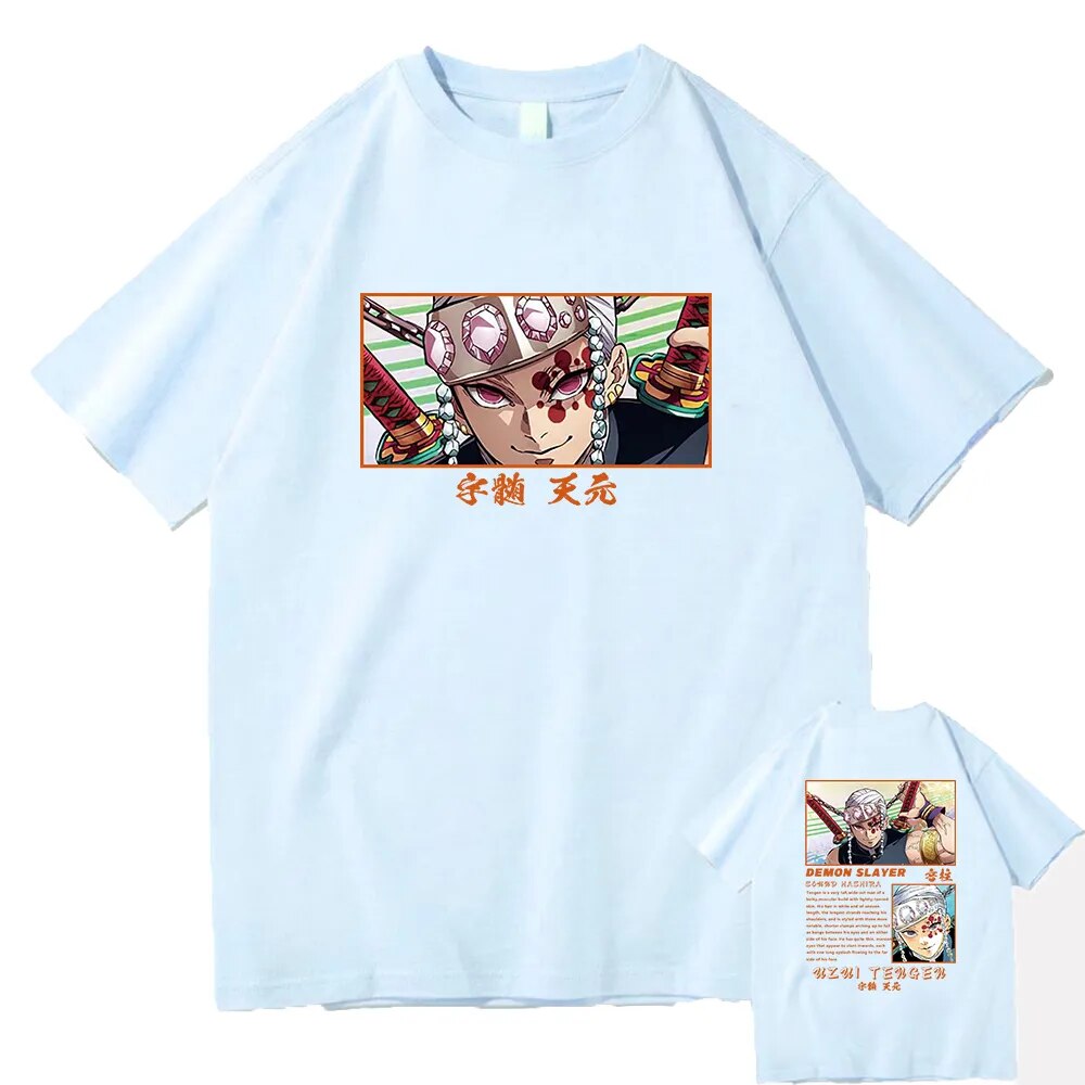 Join the ranks of the Demon Slayer Corps with our Tengen Uzui T-Shirt. If you are looking for more Demon Slayer Merch, We have it all!| Check out all our Anime Merch now!