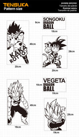 Dragon Ball PC Case Stickers