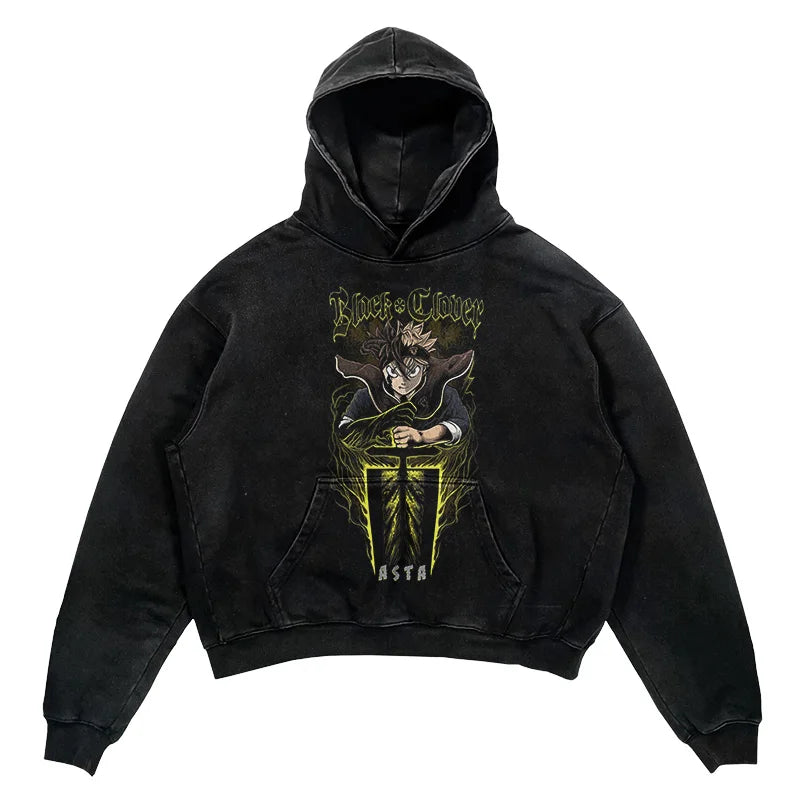 This hoodie is your next essential armor in the battle against mundane attire. If you are looking for more  Black Clover Merch, We have it all! | Check out all our Anime Merch now! 