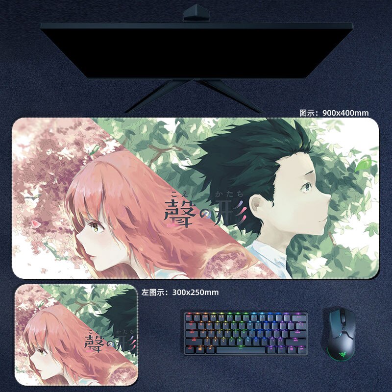 A Silent Voice Mouse Pads