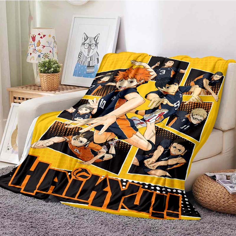 Haikyuu Coral Fleece Plush Blankets