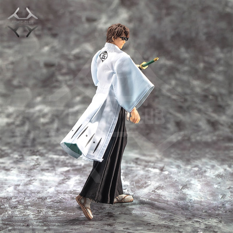 This figure of Sosuke, featuring his signature smirk radiates confidence and strength. If you are looking for more Bleach Merch, We have it all! | Check out all our Anime Merch now!