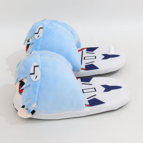 Wear the cutest slippers ever, Our Rei Ayanami Slippers are to die for! |  If you are looking for more Neon Genesis Evangelion Merch, We have it all! | Check out all our Anime Merch now! 