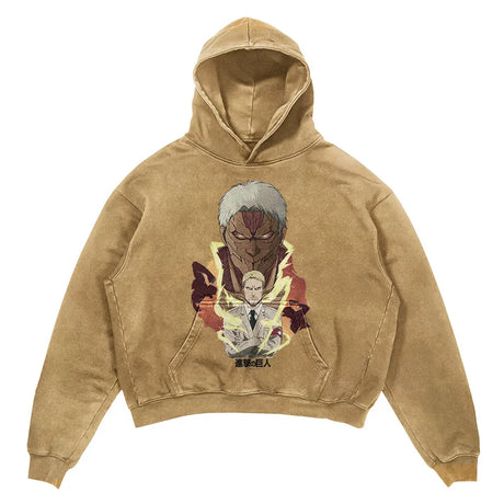 This hoodie carries the fierce spirit of the anime's beloved characters. | If you are looking for more Attack of Titan Merch, We have it all! | Check out all our Anime Merch now!