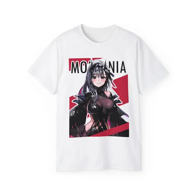 Immerse yourself in this striking Modernia Tee, perfect for anime fans. Looking for more Goddess merch? Explore our full collection of anime merch now!