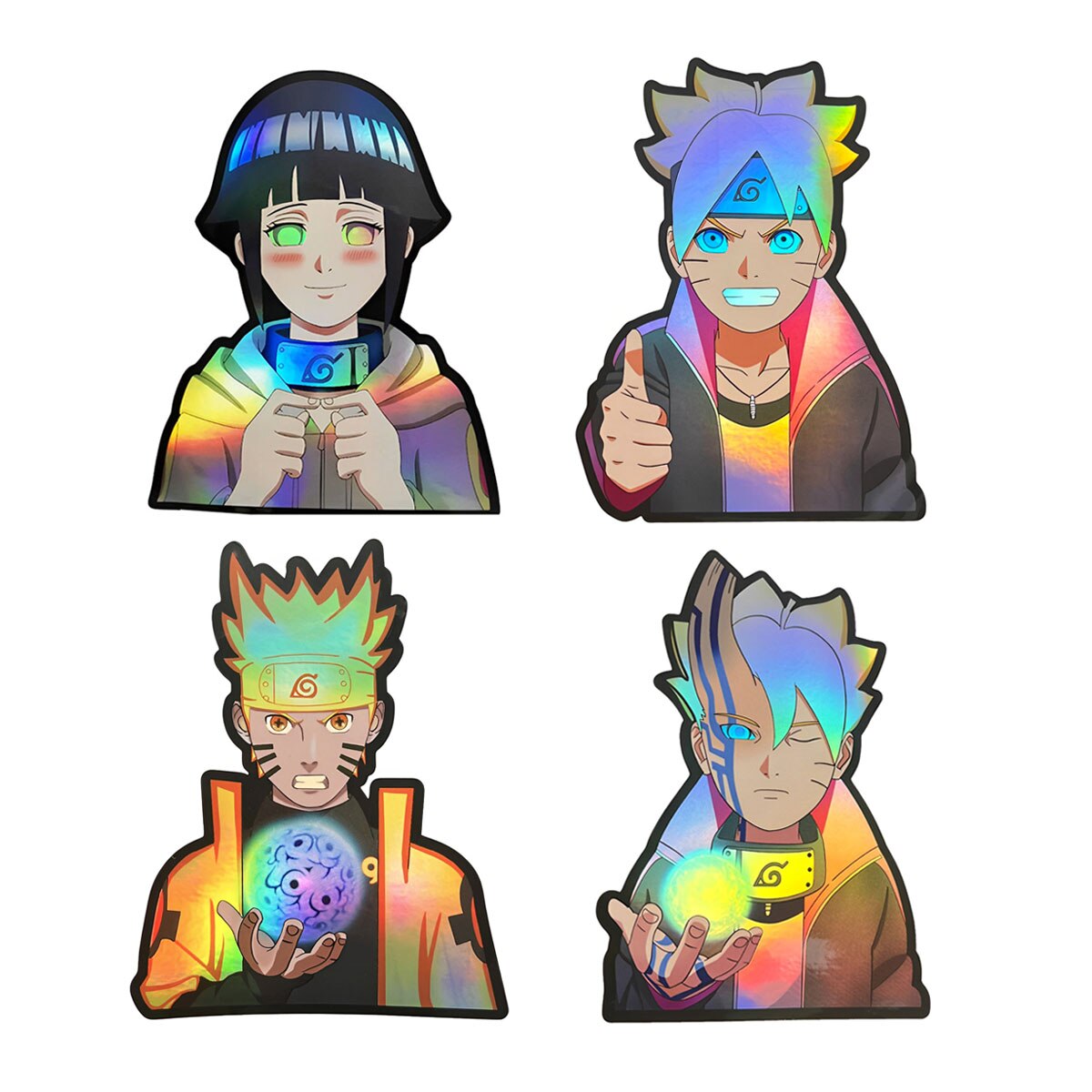 Naruto Holographic Sticker Set