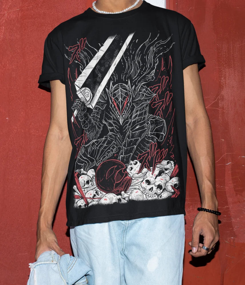 Berserk Black Swordsman Tee