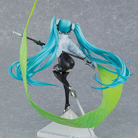 This figure captures Miku in her high-speed glory, sporting a racing jacket in her dynamic energy. If you are looking for more Hatsune Miku Merch, We have it all! | Check out all our Anime Merch now!