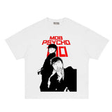 Mob Psycho 100 Cotton Vintage T-Shirts