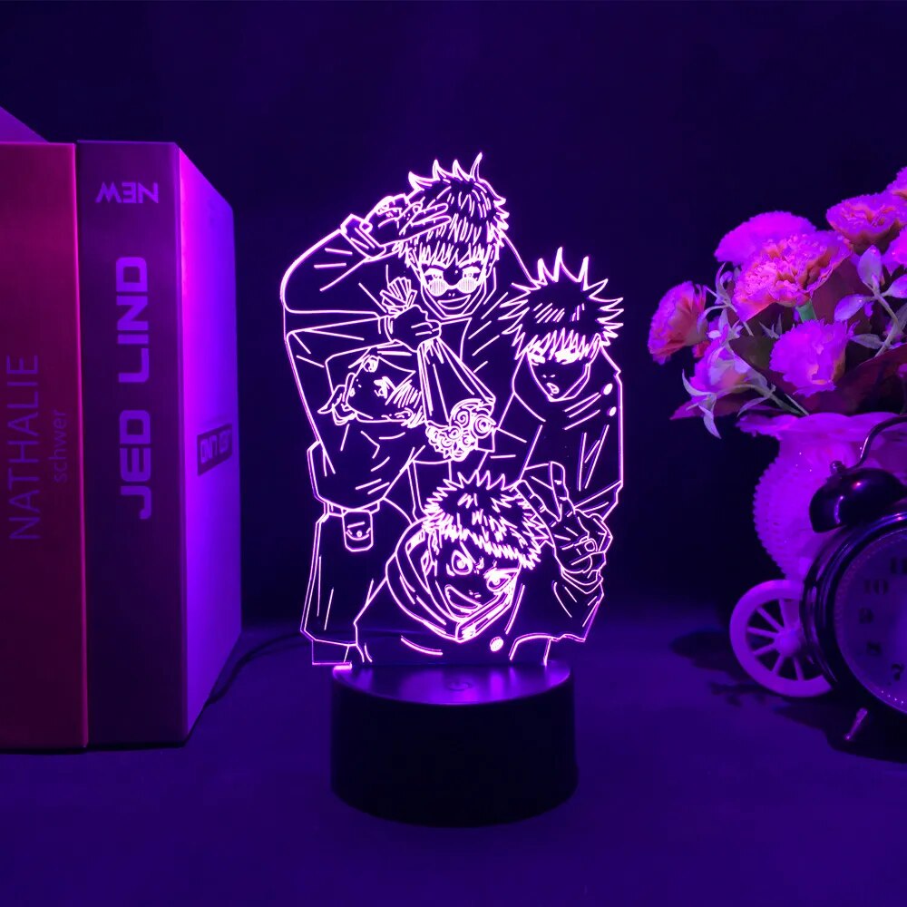 This LED light box serves both as an artistic statement and a functional night light. If you are looking for Jujutsu Kaisen Merch, We have it all! | check out all our Anime Merch now!