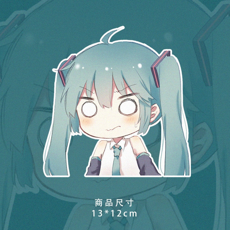 Hatsune Miku Waterproof Decorative Stickers