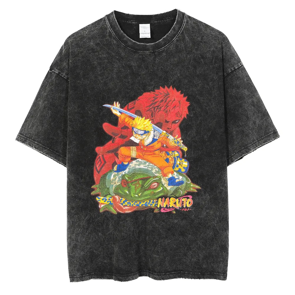 This shirt rendered in a distinctive retro style that captures the essence of both nostalgia & contemporary fashion. If you are looking for more Naruto Merch, We have it all! | Check out all our Anime Merch now!