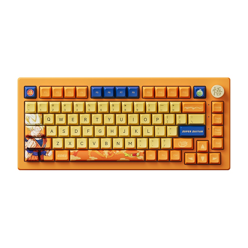 Dragon Ball Z Mechanical Keyboard - Son Goku Edition