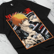 This tee captures the magic of Ichigo Kurosaki. If you're looking for more Bleach merch, we have it all! Check out our anime merch now—free shipping!