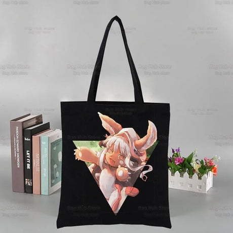 This canvas bag is a labor of love, to capture the love of your anime characters. If you are looking for more Made In Abyss Merch,We have it all! Check out all our Anime Merch now!