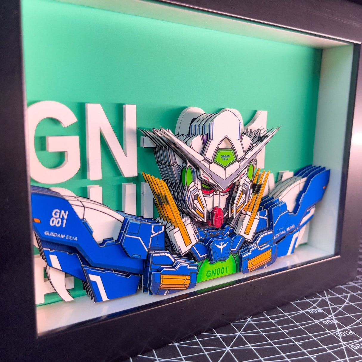 Gundam Mech Warrior 3D Photo Frame