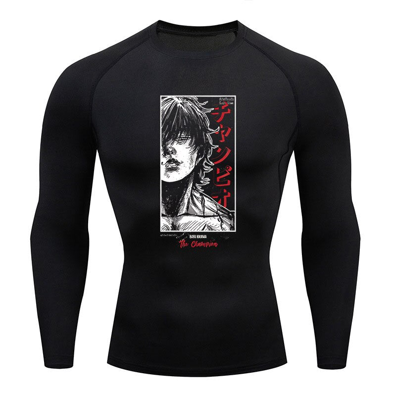 Baki Compression Long Sleeve Shirts