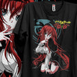 Immerse yourself in this striking Rias Tee, perfect for anime fans. Looking for more High School DxD merch? Explore our full collection of anime merch now!