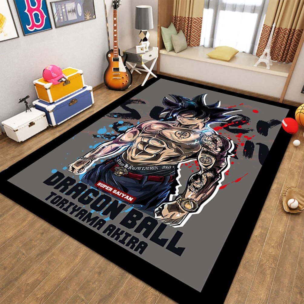 Dragon Ball Z with Exquisite Rugs