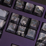 Attack on Titan Dark Style PBT Sublimation Keycap Set - 108 Keys