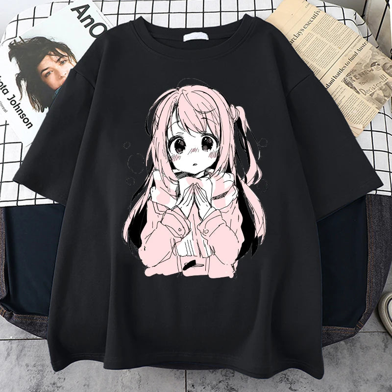 Each T-Shirt showcases striking graphics inspired by anime girls. | If you are looking for more anime Merch, We have it all! | Check out all our Anime Merch now!