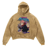 This Hoodie celebrates the beloved Jujutsu Kaisen Series, ideal for both Autumn And Winter. | If you are looking for more Jujutsu Kaisen Merch, We have it all! | Check out all our Anime Merch now!