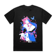 Here at Everythinganimee we have the best anime shirts in the world.
Embrace the mystical charm of Nekomata with this captivating Leahkitties-inspired tee. The vibrant colors and playful design perfectly capture the essence of this two-tailed cat spirit.