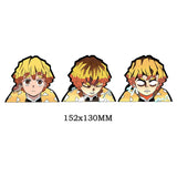 Zenitsu Thundering Action Demon Slayer Motion Stickers