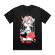 Here at Everythinganimee we have the best anime shirts in the world.
Step into the world of VeronicaJae with the striking Second Layer Queen tee. Featuring a captivating character design with bold red and black accents.