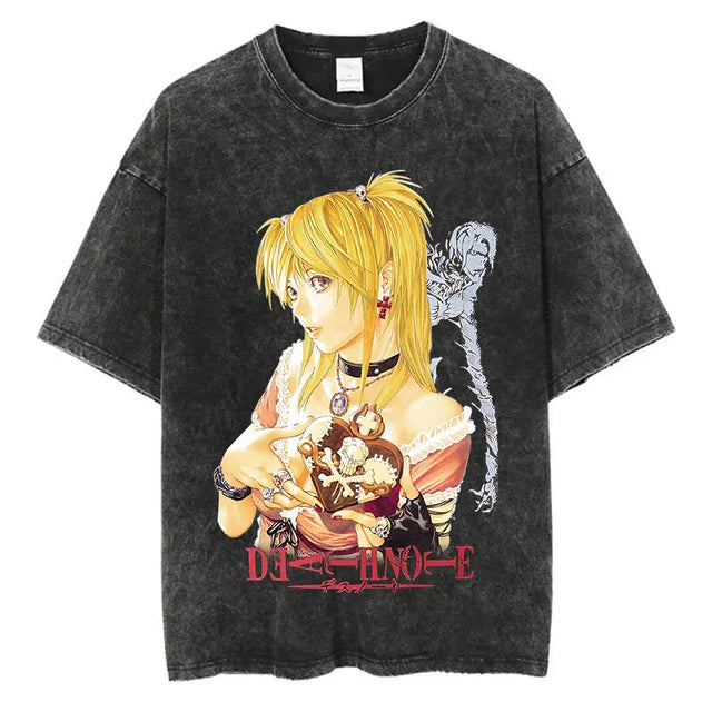 This vintage tees features various iconic characters and scenes from Death Note, perfect for fans. If you are looking for more  Death Note Merch, We have it all! | Check out all our Anime Merch now!