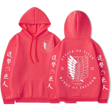 Gear up for an epic journey beyond the walls with our Attack on Titan Hoodie, If you are looking for more Attack on Titan Merch, We have it all!| Check out all our Anime Merch now!