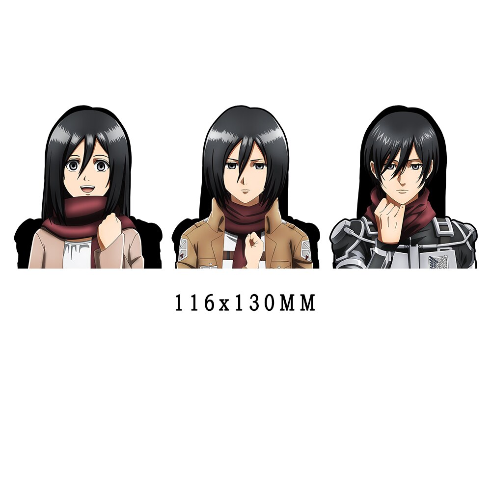 Attack On Titan Mikasa Motion Stickers