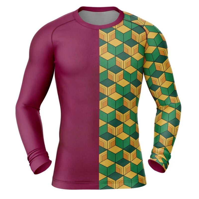 Demon Slayer Long Sleeve Compression Shirts