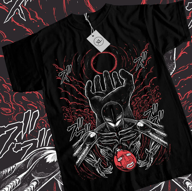 Here at Everythinganimee we have the best anime shirts in the world. 
Unleash the wrath of Guts with this intense Berserker Armor shirt from Berserk. 